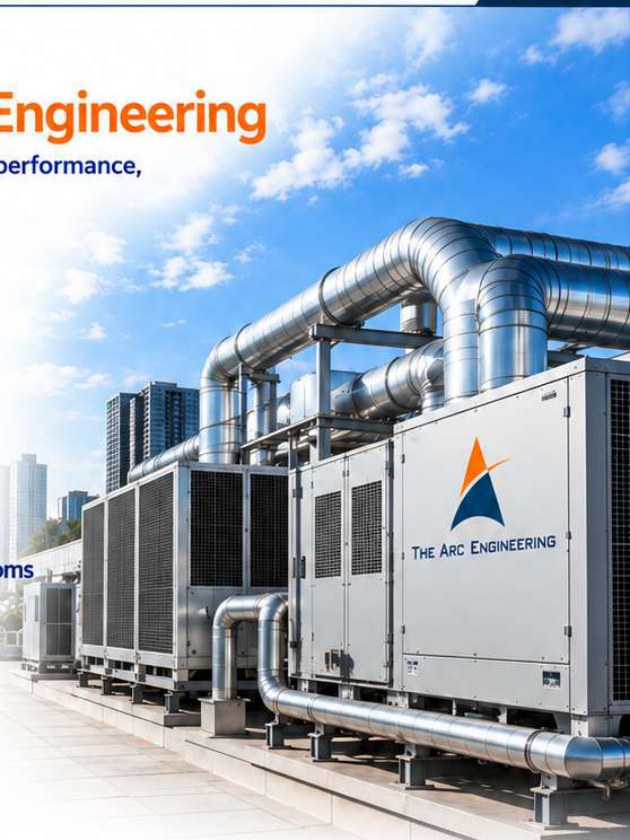 HVAC plant and ductwork
